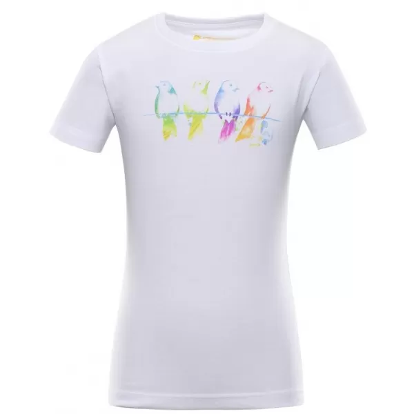  T -shirt ALPINE PRO OSTEWO KTSA428 БЯЛ МОДЕЛ 