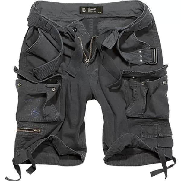  Къси панталони BRANDIT SAVAGE VINTAGE CARGO ЧЕРНО 