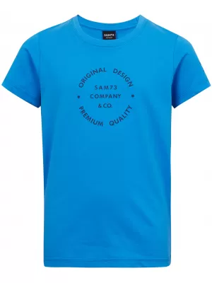 T -shirt SAM 73 PYROP KT 516 ЯРКО СИНЬО