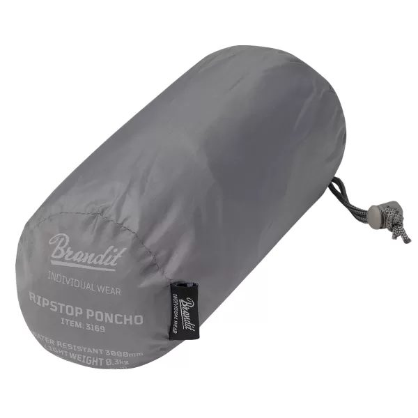  Poncho Raincoat BRANDIT RIPSTOP BD3169 АНТРАЦИТ 