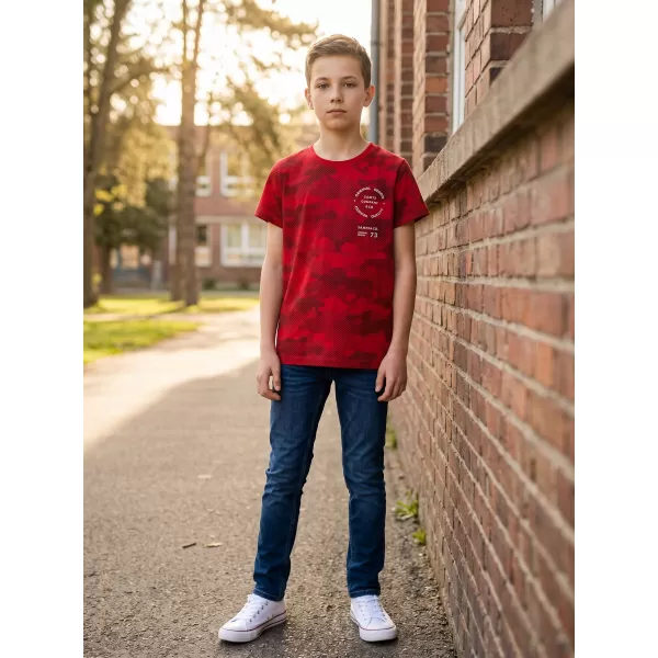  T -shirt SAM 73 HYDRUS KT 512 ЧЕРВЕНО 