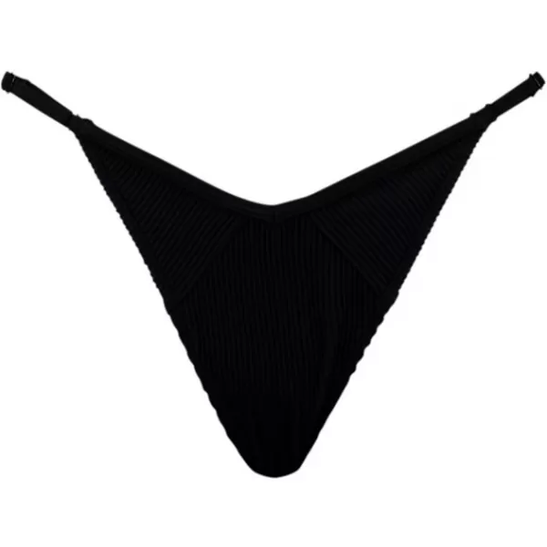  Бански PUMA SWIM WOMEN RIBBED TANGA 1P 938068-01 ЧЕРЕН 