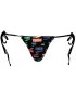 Бански PUMA SWIM WOMEN SIDE TIE TANGA STRING 1P 938066-01 ЧЕРЕН