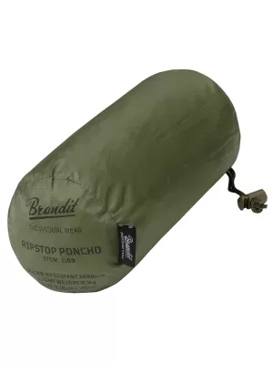 Poncho Raincoat BRANDIT RIPSTOP BD3169 МАСЛИНА