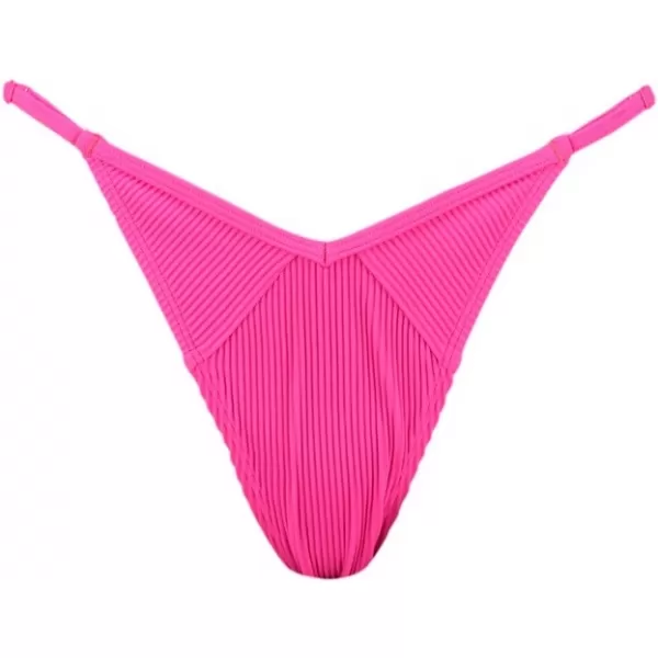  Бански PUMA SWIM WOMEN RIBBED TANGA 1P 938068-02 РОЗОВО 