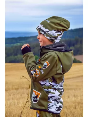Бебешкото софтуерно яке изолирано WAMU MASKÁČ КАКИ