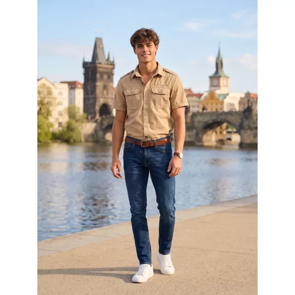  Риза BRANDIT VINTAGE KRÁTKÝ RUKÁV BD4024 САНДИ 