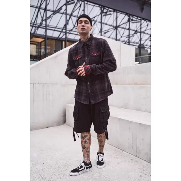  Къси панталони BRANDIT SAVAGE VINTAGE CARGO ЧЕРНО 