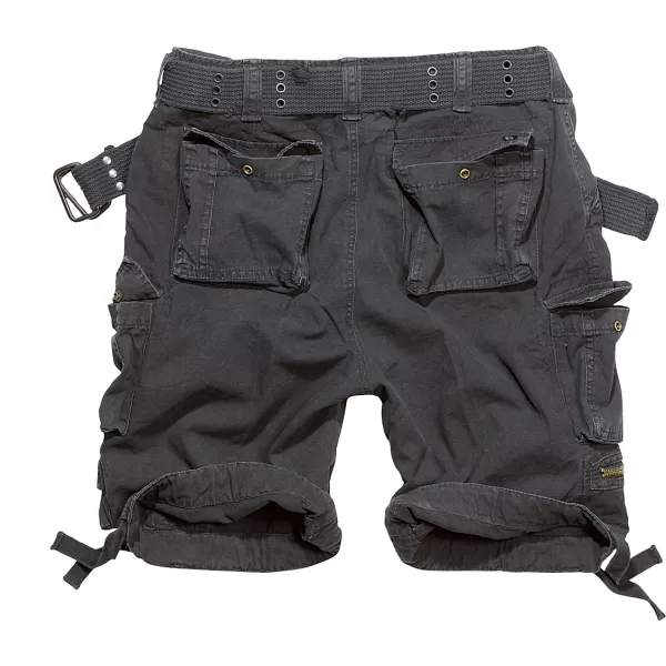  Къси панталони BRANDIT SAVAGE VINTAGE CARGO ЧЕРНО 