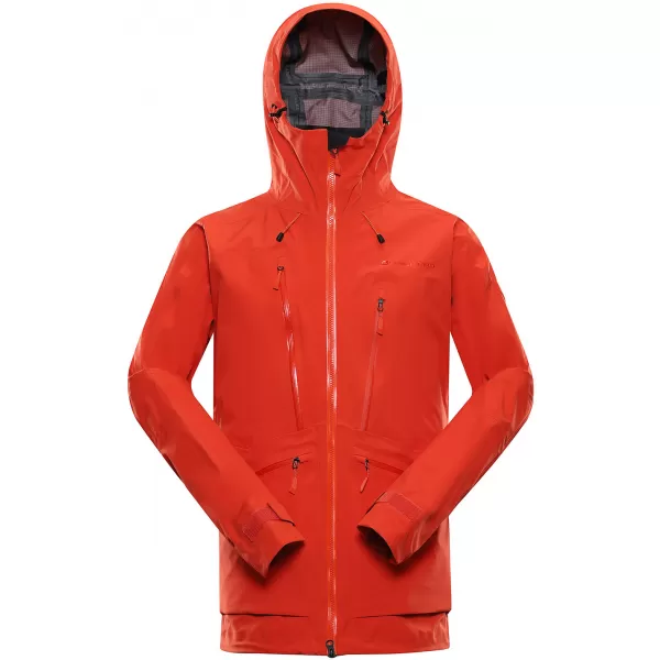  Яке ALPINE PRO CORT MJCA592 ЧЕРНО/ЧЕРВЕНО 