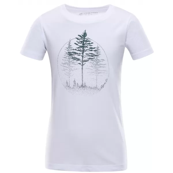  T -shirt ALPINE PRO NATURO KTSA423 БЯЛ 