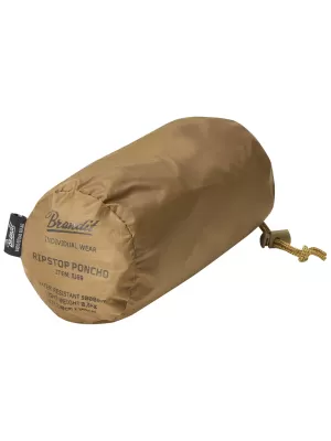 Poncho Raincoat BRANDIT RIPSTOP BD3169 САНДИ