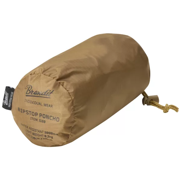  Poncho Raincoat BRANDIT RIPSTOP BD3169 САНДИ 