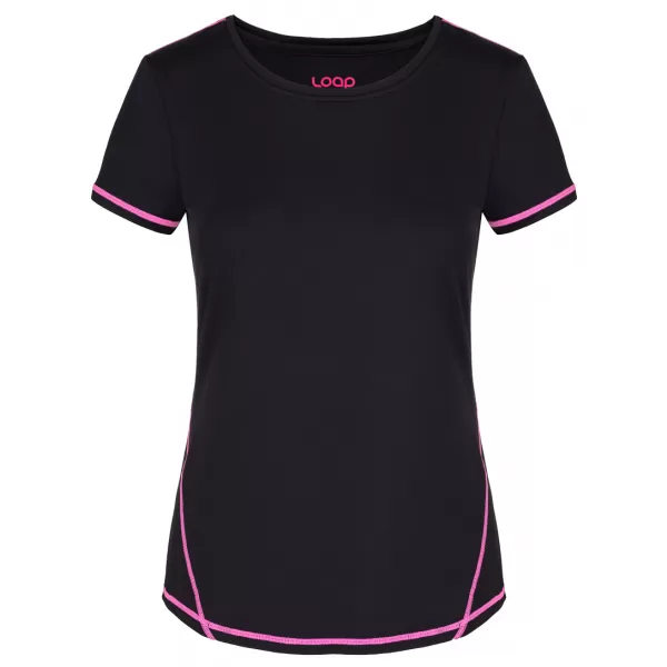  Дамска тениска LOAP MELISA TLW2312 ЧЕРЕН 