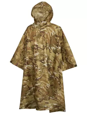 Poncho Raincoat BRANDIT RIPSTOP BD3169 ТАКТИЧЕСКИ КАМУФЛАЖ