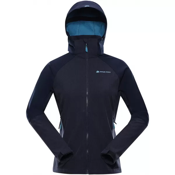  Женско яке за софтуер ALPINE PRO LANCA LJCA564 ТЪМНО СИНЬО 