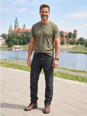 Панталони BRANDIT ADVEN SLIM FIT ЧЕРНО