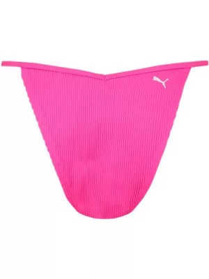 Бански PUMA SWIM WOMEN RIBBED TANGA 1P 938068-02 РОЗОВО