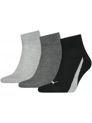 Чорапи PUMA UNISEX LIFESTYLE QUARTER 3P 90795201 ЧЕРНО/БЯЛО