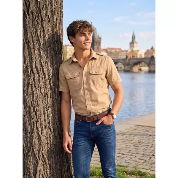  Риза BRANDIT VINTAGE KRÁTKÝ RUKÁV BD4024 САНДИ 