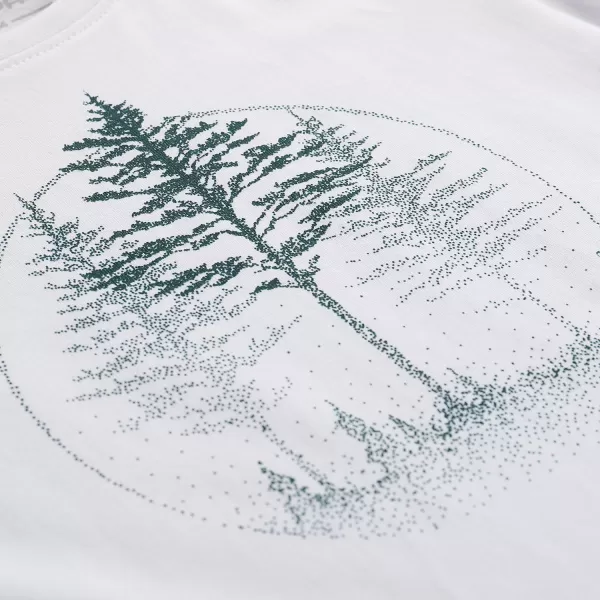  T -shirt ALPINE PRO NATURO KTSA423 БЯЛ 