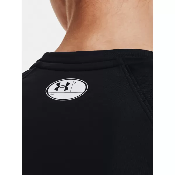  Дамска тениска UNDER ARMOUR AUTHENTICS CREW 1368701-001 ЧЕРЕН 