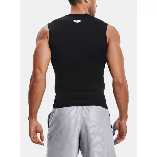  Мъжки компресионен потник UNDER ARMOUR HG ARMOUR COMP SL 1361522-001 ЧЕРЕН 