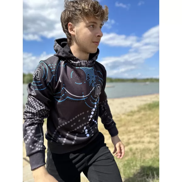  Мъжки премиум суичър ALTISPORT SWE/ALM06S07 ГРАФИТ 
