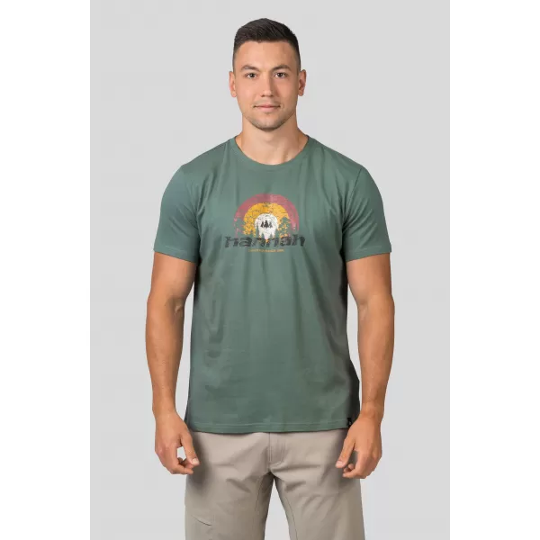  Мъжка тениска HANNAH SKATCH ТЪМНА ГОРА 