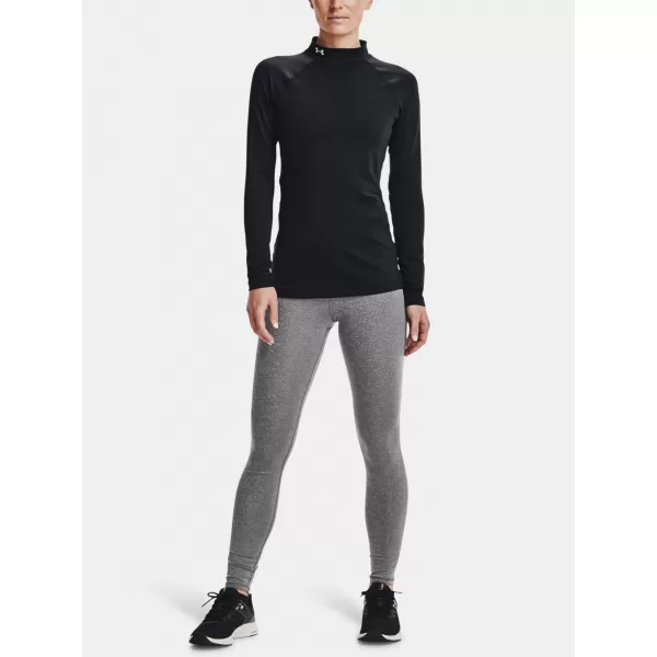  Дамска тениска UNDER ARMOUR UA CG AUTHENTICS MOCKNECK 1368702-001 ЧЕРЕН 