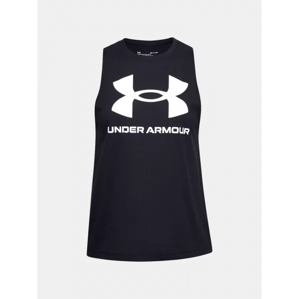  Дамски потник UNDER ARMOUR SPORTSTYLE GRAPHIC TANK 1356297-001 ЧЕРЕН 