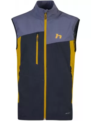 Мъжка жилетка HANNAH CARSTEN VEST ИНДИЙСКО МАСТИЛО/ЗЛАТНА ПАЛМА