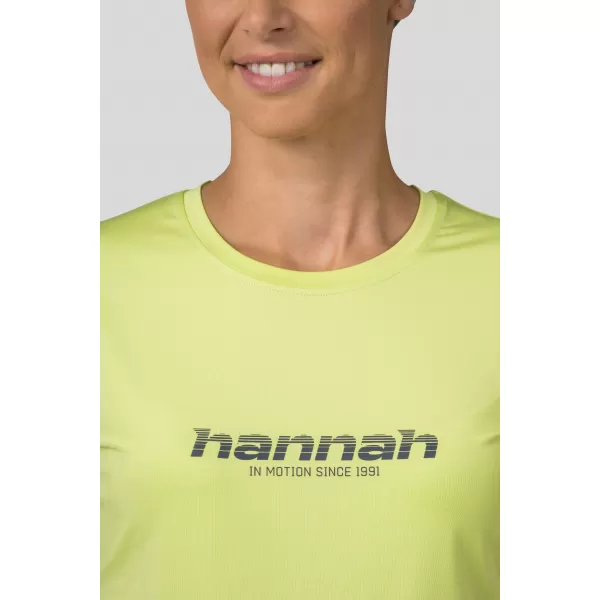  Дамска тениска HANNAH SAFFI II СЛЪНЧЕВ ЛАЙМ 