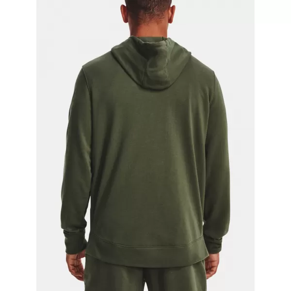  Мъжки суичър UNDER ARMOUR UA RIVAL TERRY LC FZ 1370409-390 ЗЕЛЕНО 