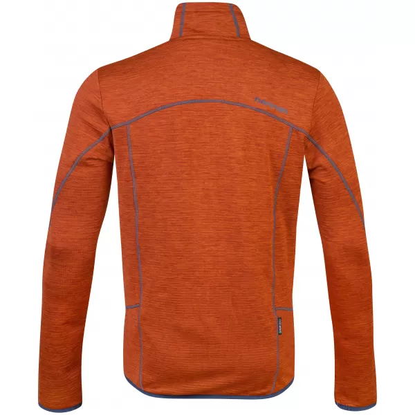  Мъжки суичър HANNAH DAMAR ИЗГОРЯЛ ОРАНЖЕВ МЕЛ 