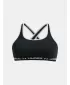 Сутиен за момиче UNDER ARMOUR G CROSSBACK MID SOLID 1369971-001 ЧЕРЕН