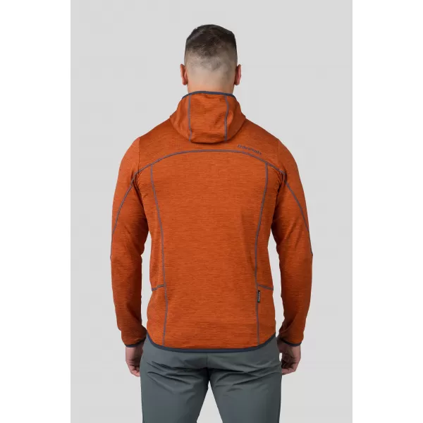  Мъжки суичър HANNAH DAMAR HOODY ИЗГОРЯЛ ПОРТОКАЛОВ МЕЛ 