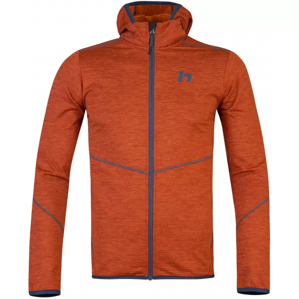  Мъжки суичър HANNAH DAMAR HOODY ИЗГОРЯЛ ПОРТОКАЛОВ МЕЛ 