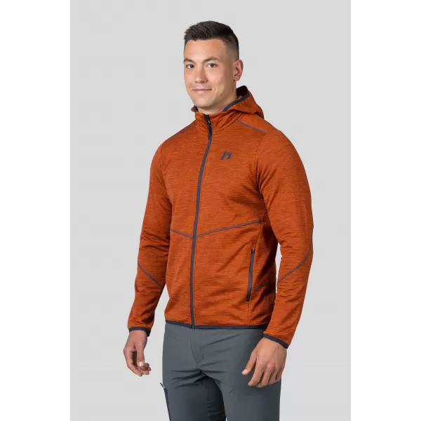  Мъжки суичър HANNAH DAMAR HOODY ИЗГОРЯЛ ПОРТОКАЛОВ МЕЛ 