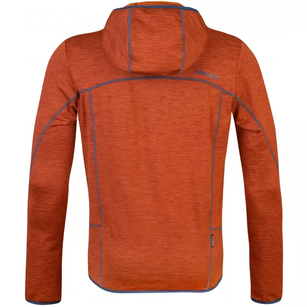  Мъжки суичър HANNAH DAMAR HOODY ИЗГОРЯЛ ПОРТОКАЛОВ МЕЛ 