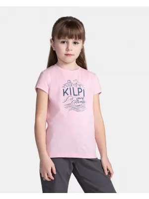 Тениска за момиче KILPI MALGA-JG TJ0306KI СВЕТЛО РОЗОВО