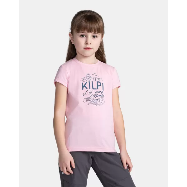  Тениска за момиче KILPI MALGA-JG TJ0306KI СВЕТЛО РОЗОВО 