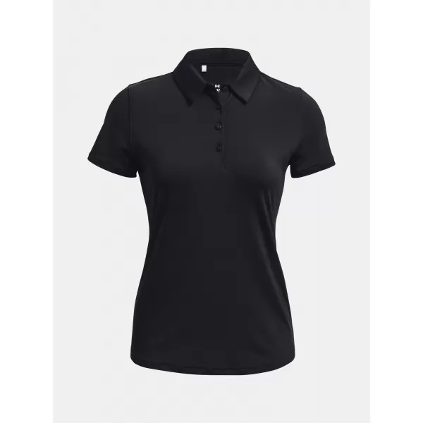  Дамска тениска UNDER ARMOUR UA PLAYOFF SS POLO 1377335-001 ЧЕРЕН 