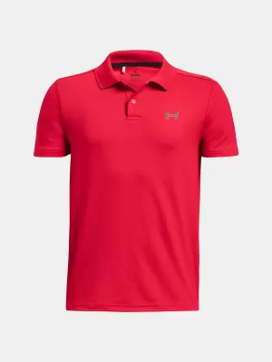 Момчешка тениска UNDER ARMOUR UA PERFORMANCE POLO 1377346-600 ЧЕРВЕНО