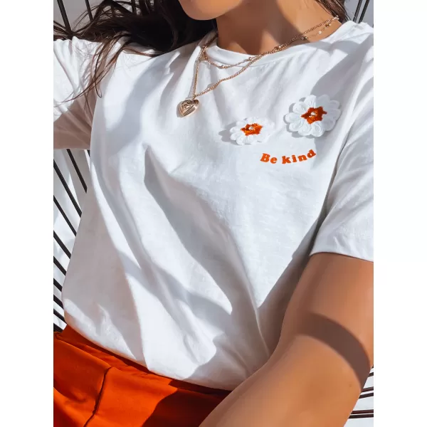  T -shirt DSTREET BE KIND RY2163 БЯЛ 