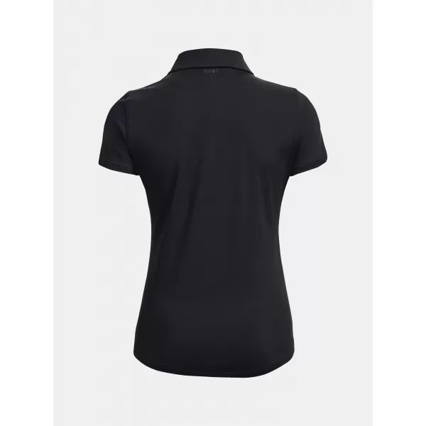  Дамска тениска UNDER ARMOUR UA PLAYOFF SS POLO 1377335-001 ЧЕРЕН 