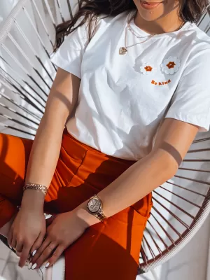 T -shirt DSTREET BE KIND RY2163 БЯЛ