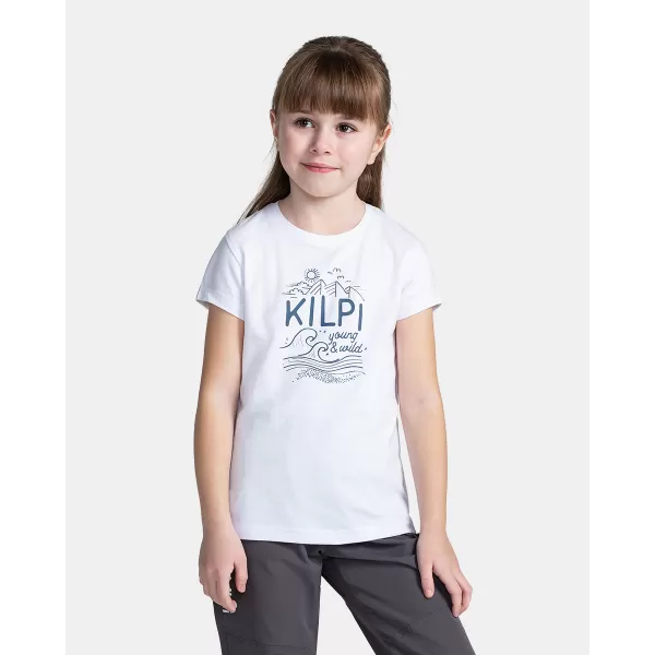  Тениска за момиче KILPI MALGA-JG TJ0306KI БЯЛО 