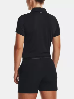 Дамска тениска UNDER ARMOUR UA PLAYOFF SS POLO 1377335-001 ЧЕРЕН