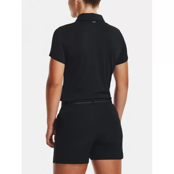  Дамска тениска UNDER ARMOUR UA PLAYOFF SS POLO 1377335-001 ЧЕРЕН 